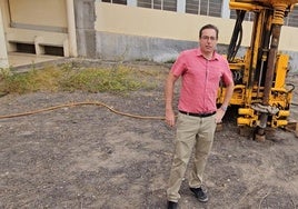 Alejandro García es el investigador principal del proyecto piloto de geotermia somera.