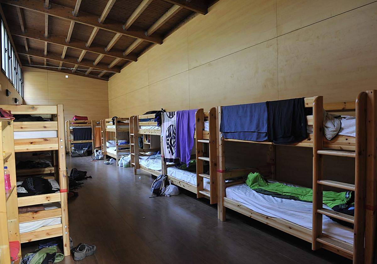 Imagen de archivo del aula de Fuente Moales cuando estaba en funcionamiento.