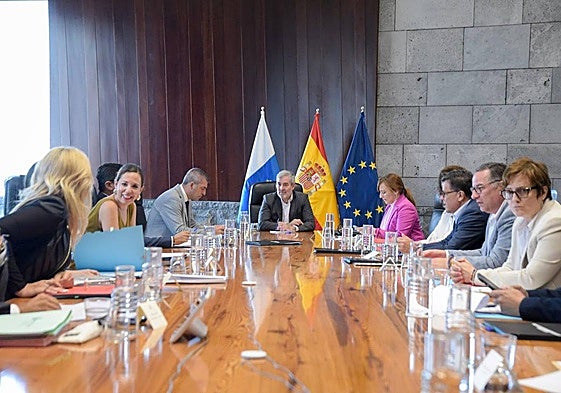 Imagen del Consejo de Gobierno de este lunes 16 de septiembre.