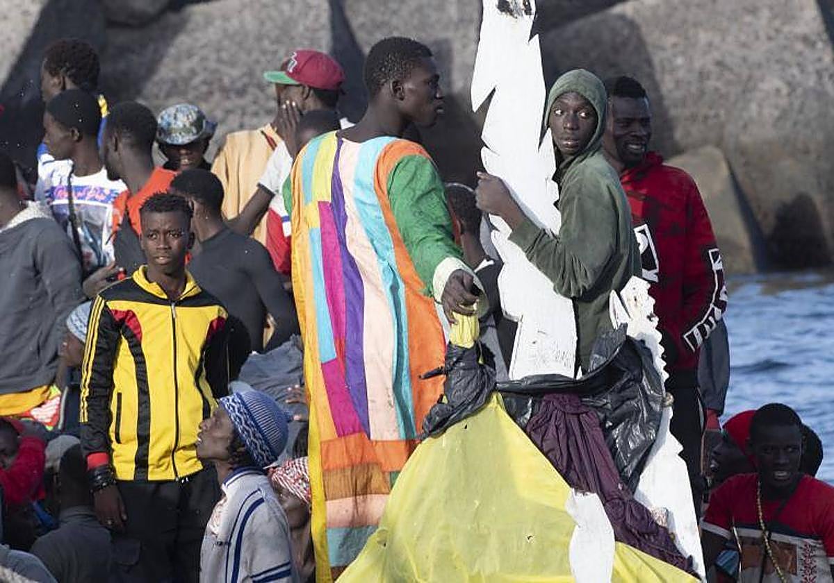 Foto archivo de una patera en El Hierro.