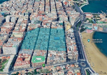 Así funcionará la primera zona de bajas emisiones de Las Palmas de Gran Canaria
