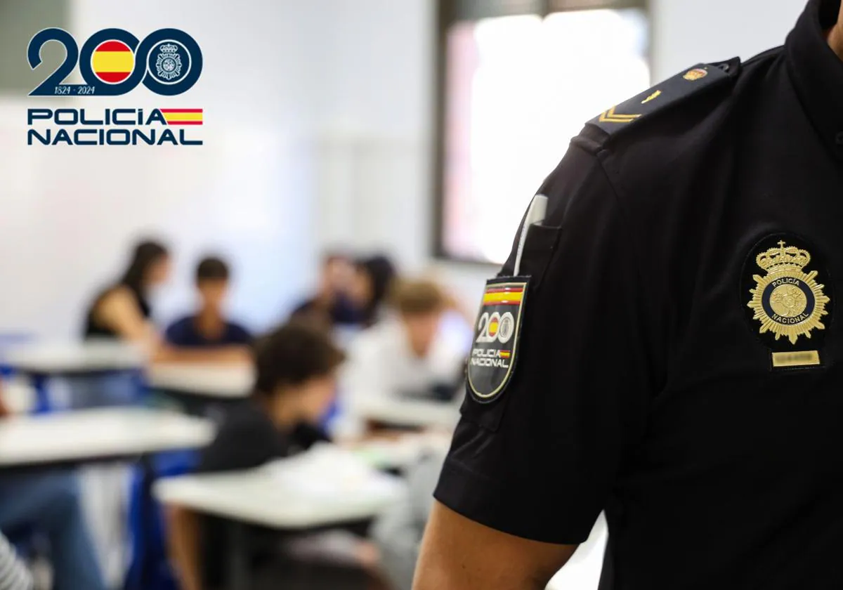 La Policía Nacional retoma sus charlas educativas en los colegios contra el acoso