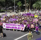 Las feministas rechazan la compensación con una carroza el 8M