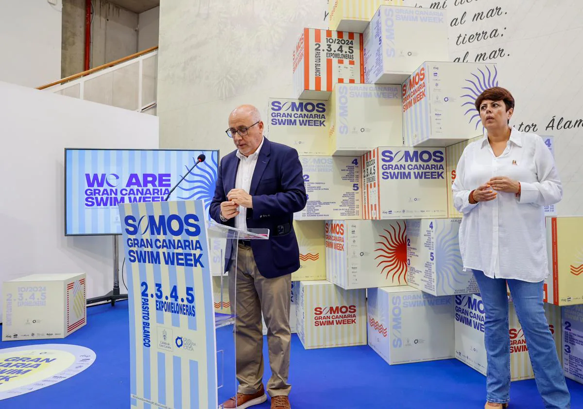 Imagen principal - Gran Canaria Swim Week vuelve consolidada como la pasarela de moda baño líder en Europa