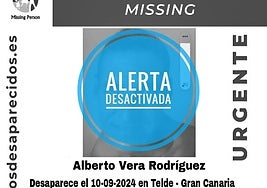 Imagen del cartel que ha compartido la asociación SOS Desaparecidos en redes sociales.