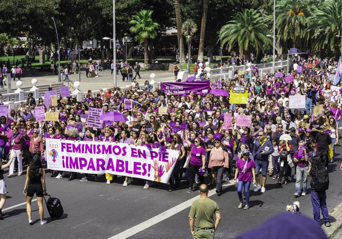 Imagen de una manifestación feminista.