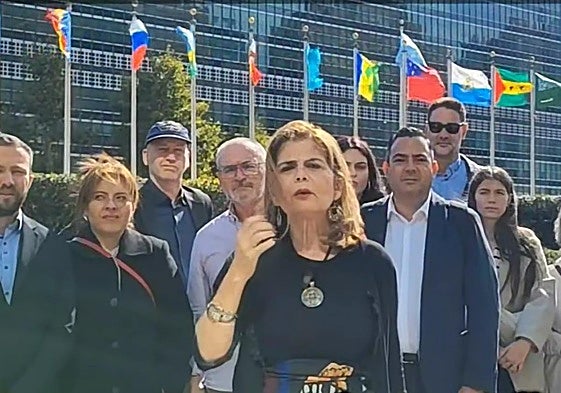 Vídeo de los juristas de la asociación IAJIUWS mostrando su rechazo a la posición de Clavijo sobre el Sáhara Occidental.