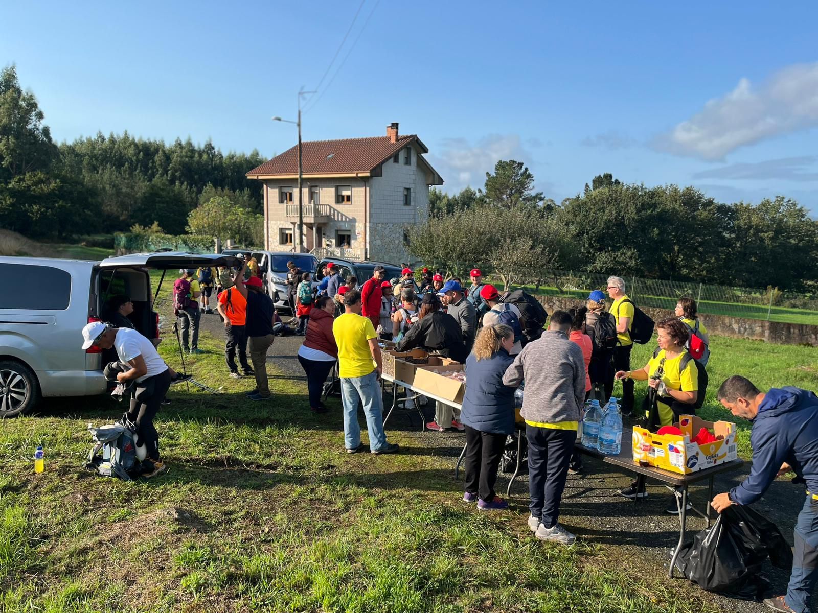 La penúltima etapa del Camino de los Valores, en imágenes