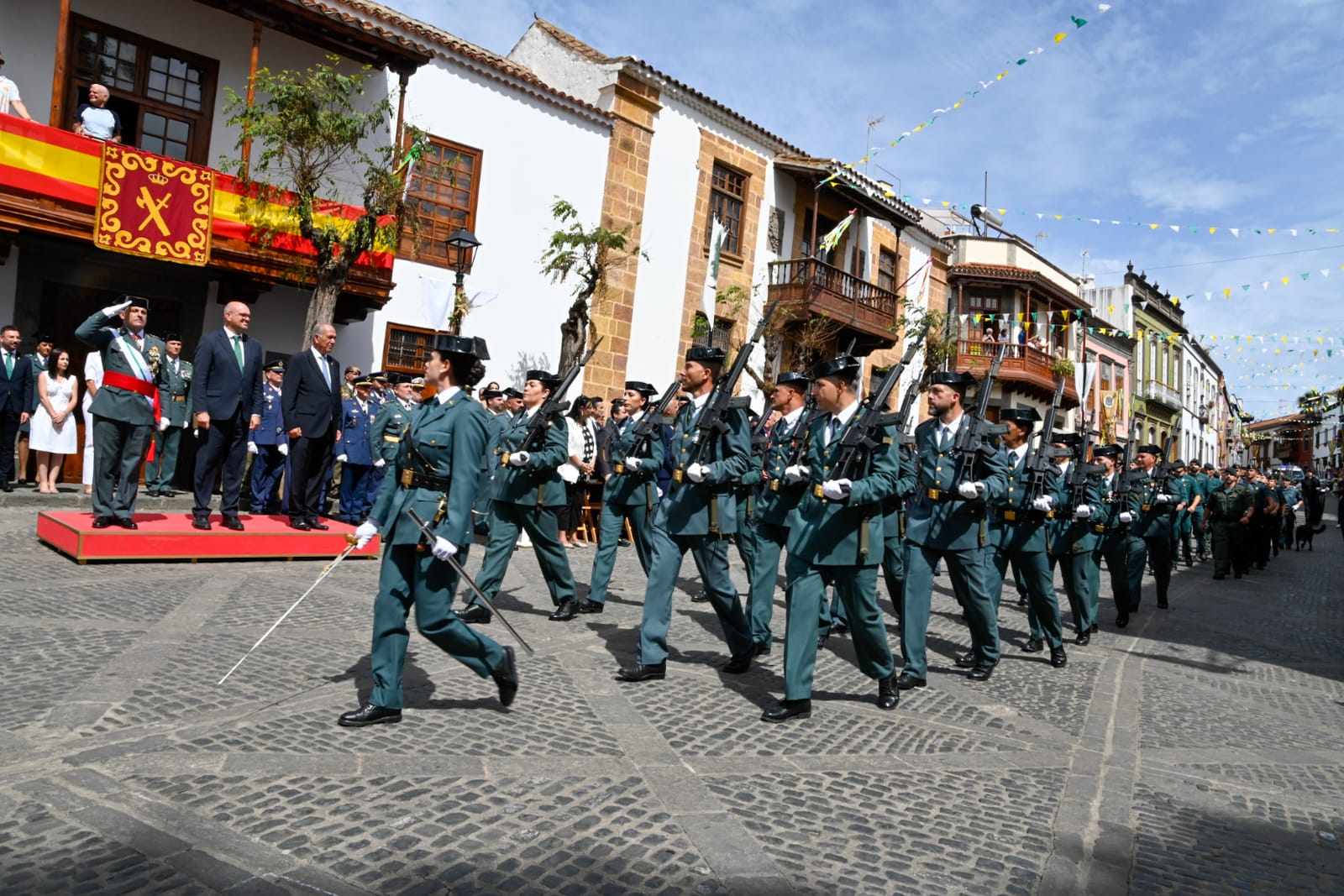 Día grande de la Benemérita en Teror