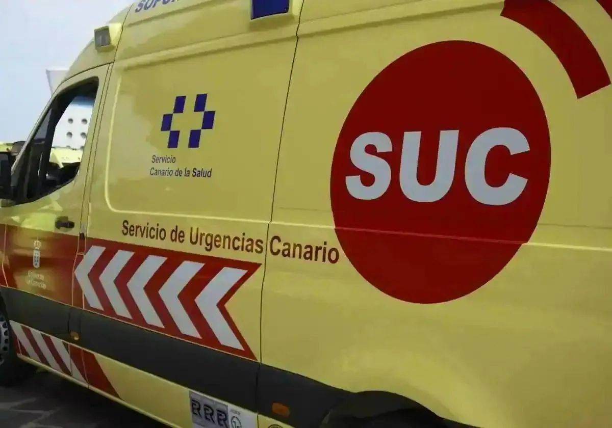 Imagen de archivo de una ambulancia del SUC.