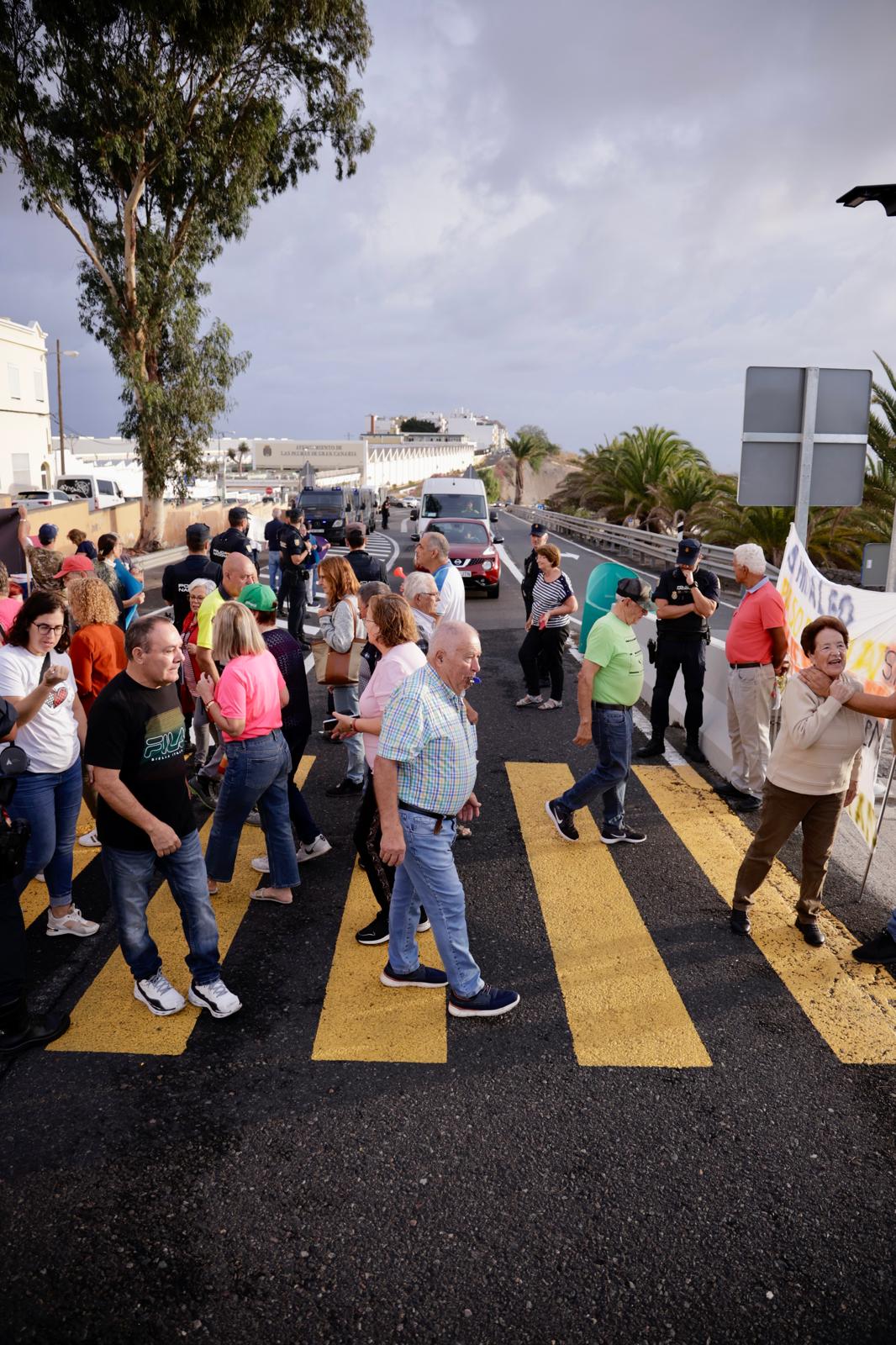Las imágenes de las protestas en El Secadero