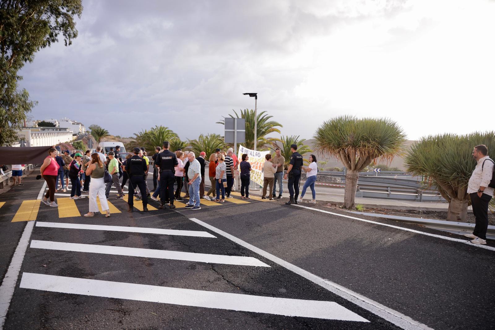 Las imágenes de las protestas en El Secadero