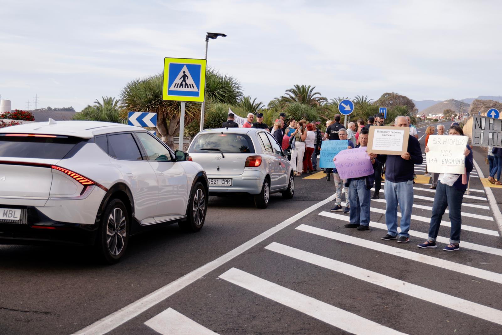 Las imágenes de las protestas en El Secadero