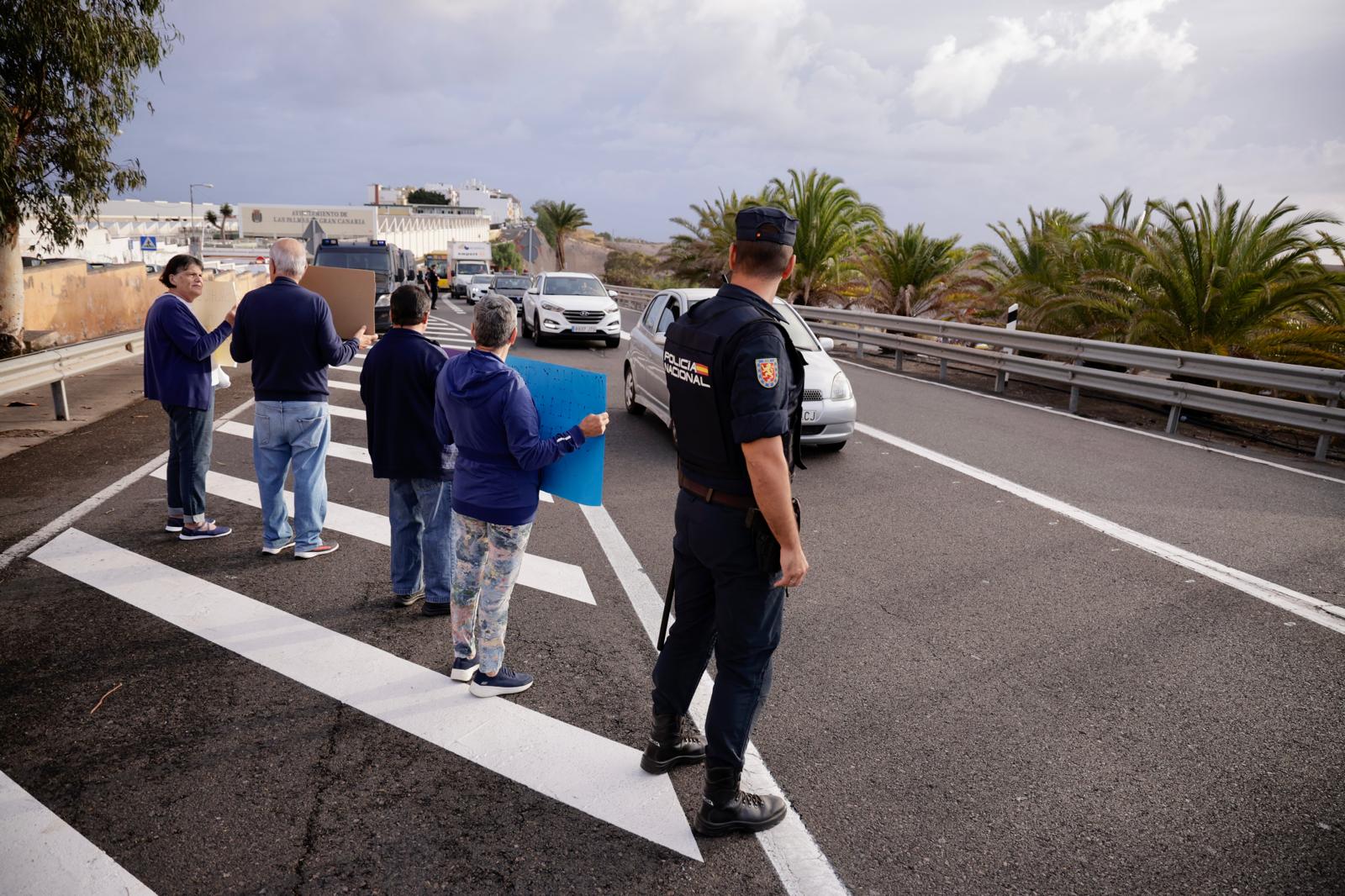 Las imágenes de las protestas en El Secadero