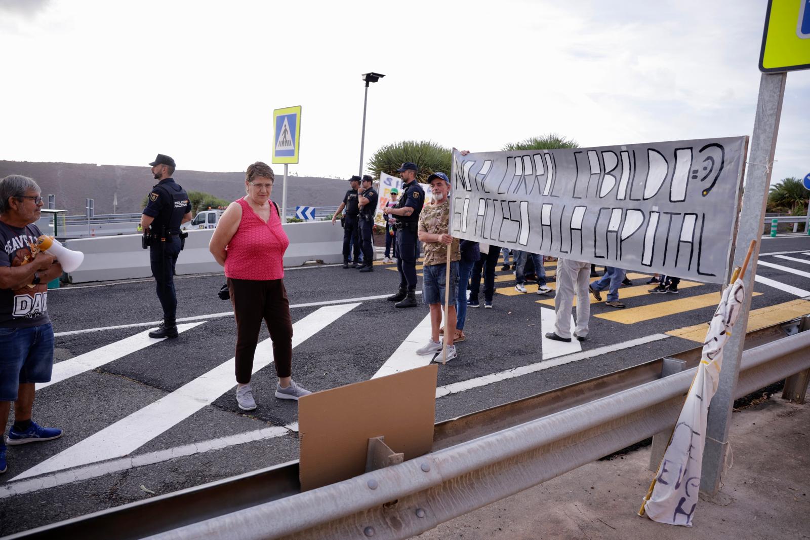 Las imágenes de las protestas en El Secadero