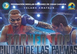 Cartel del torneo que llevará a cabo este fin de semana en la capital grancanaria.
