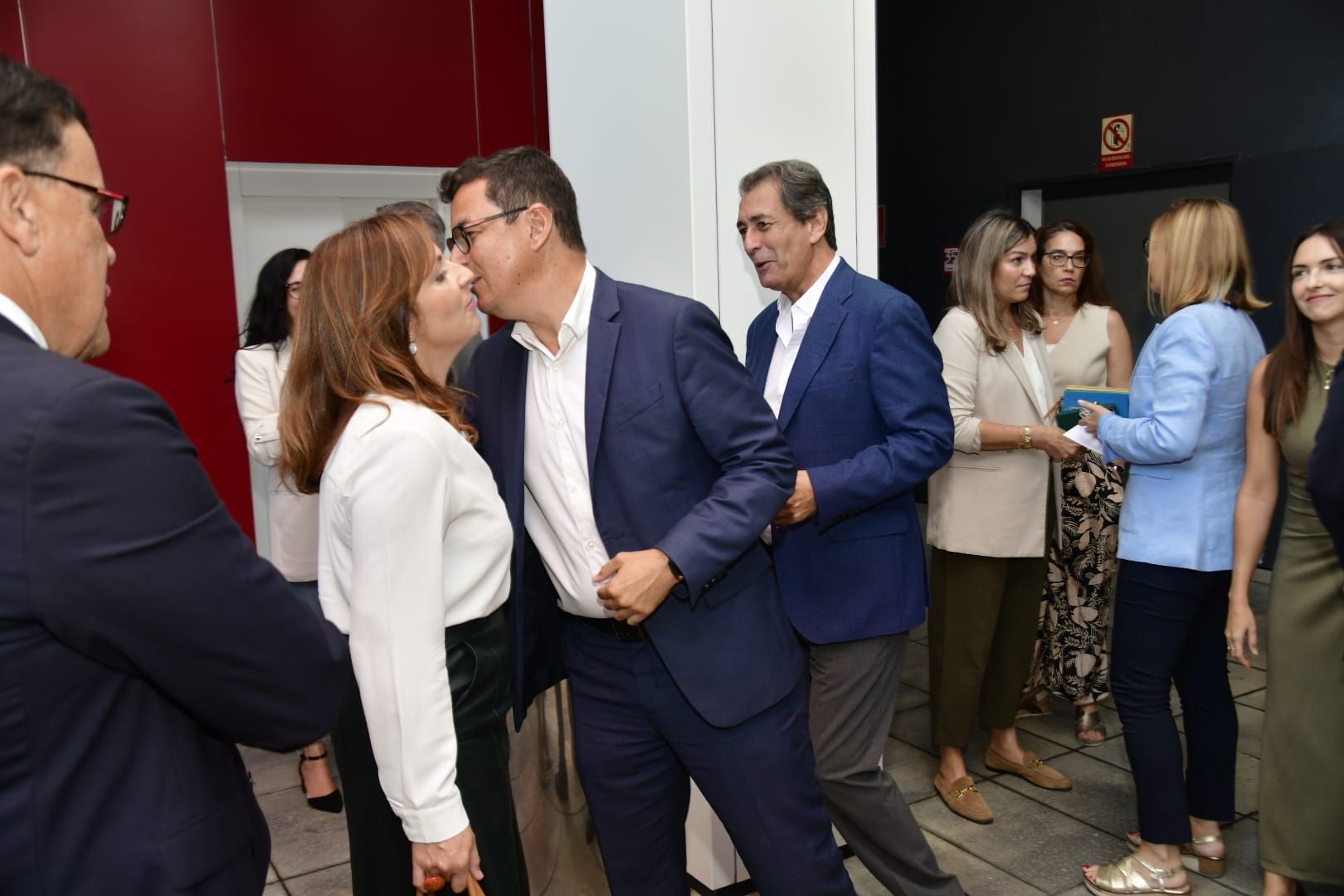 Las imágenes del encuentro con Fernando Clavijo en CANARIAS7