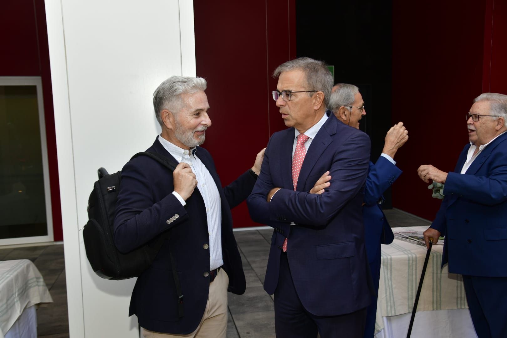 Las imágenes del encuentro con Fernando Clavijo en CANARIAS7