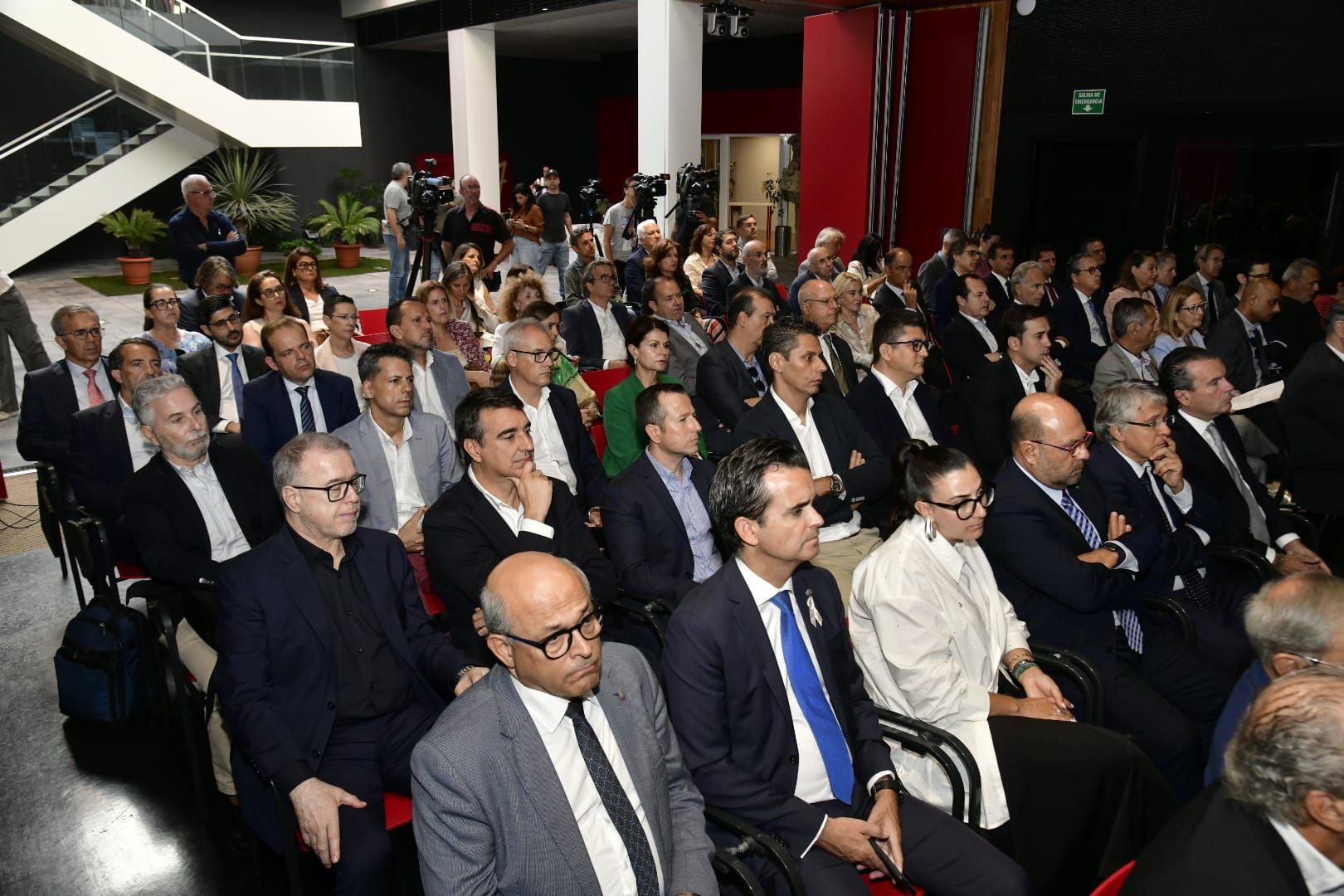 Las imágenes del encuentro con Fernando Clavijo en CANARIAS7