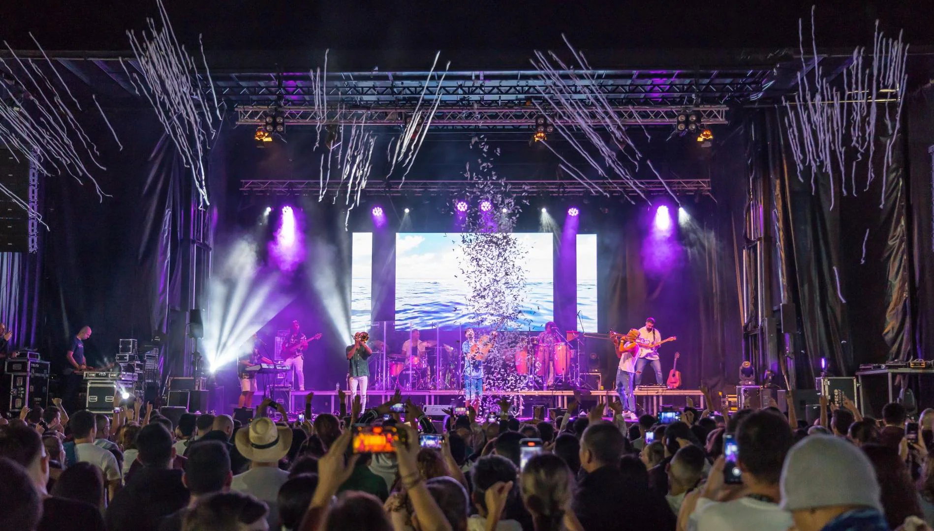 Concerts by Última Parada and Nia Correia at the San Rafael festivities