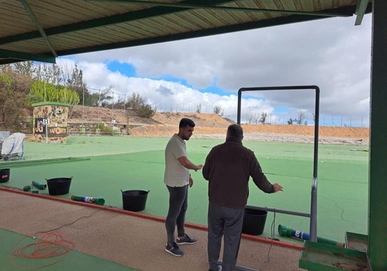 El concejal Cristhian Santana visitó las instalaciones.