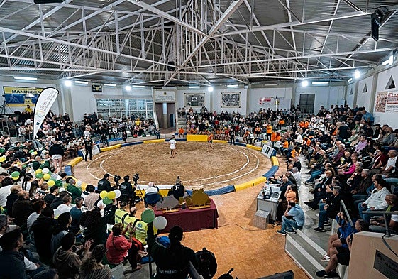 Terrero que acogió la final de Tercera entre Doctoral y Los Guanches.