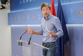 El exportavoz de Sumar y acusado de violencia machista, Íñigo Errejón.