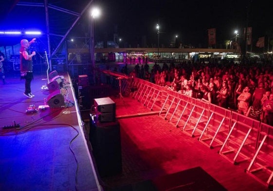 Uno de los conciertos de la última edición del Womad, en 2023, en la plaza de la Música.