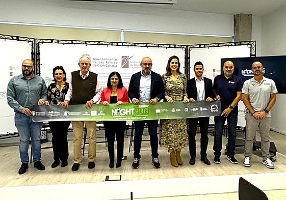 Presentación de la XI Binter NightRun de Las Palmas de Gran Canaria.