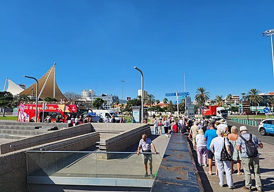 Cielos despejados y calor en la capital grancanaria.