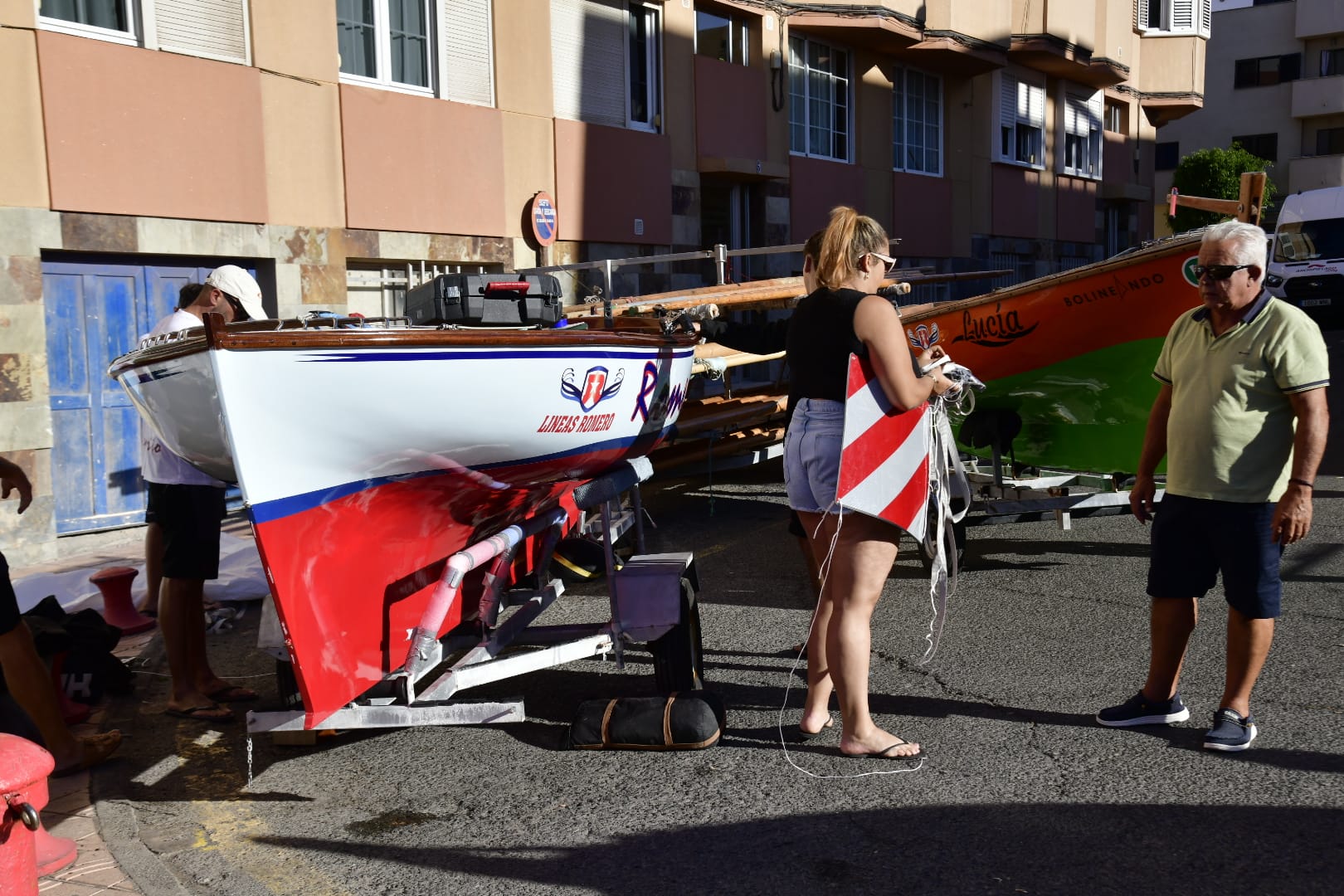 Arinaga, al son de la vela, en imágenes