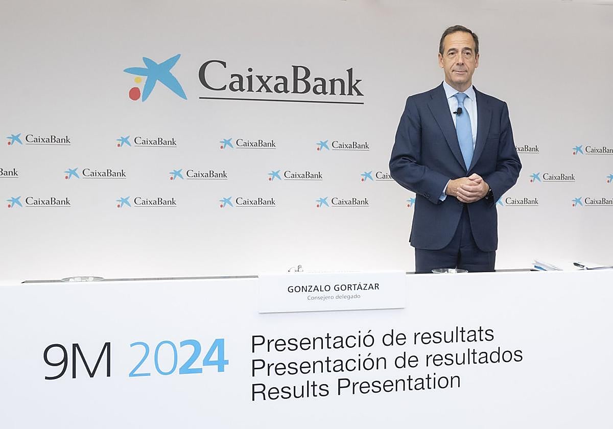Gonzalo Gortázar, consejero delegado de CaixaBank.