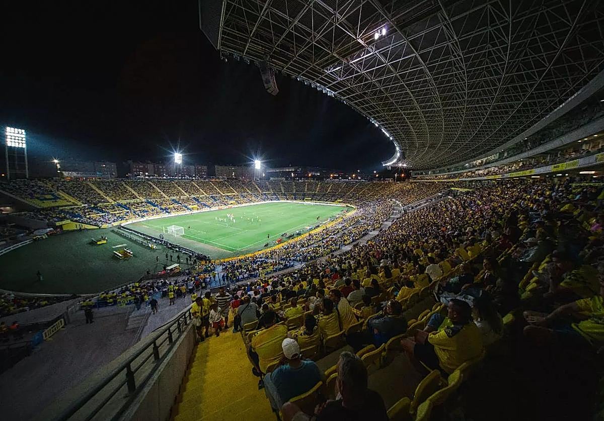 Imagen de archivo del Estadio de Gran Canaria.
