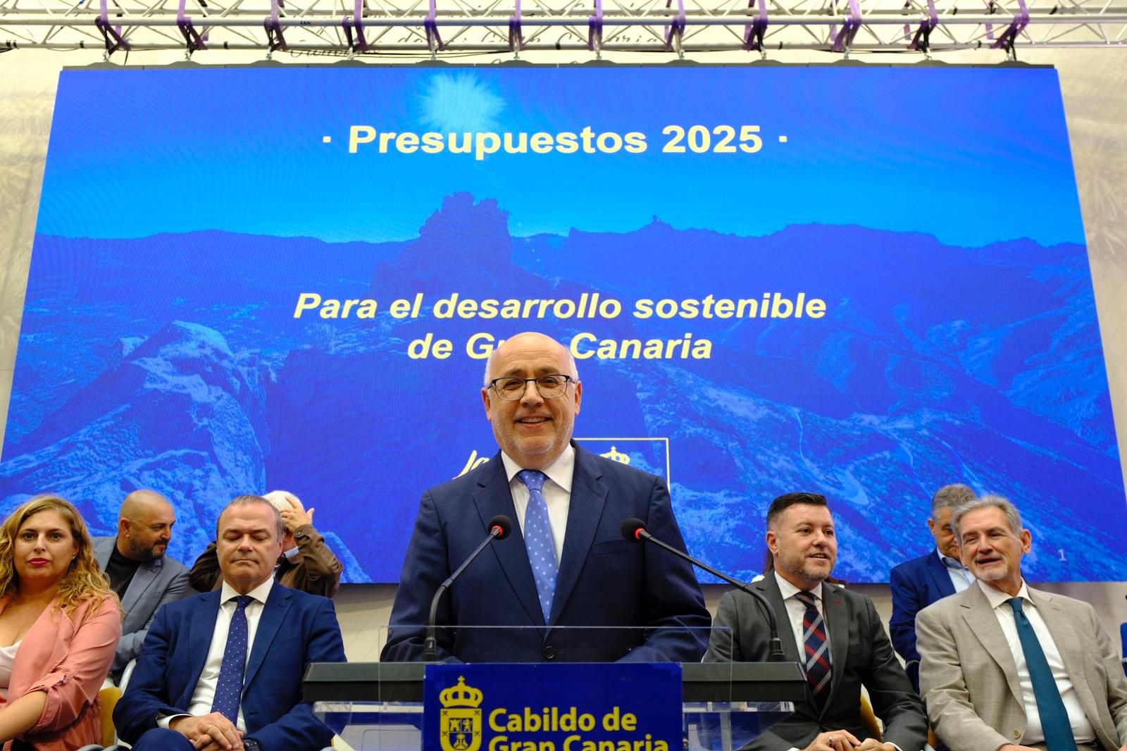 Presentación de los presupuestos de 2025, en imágenes