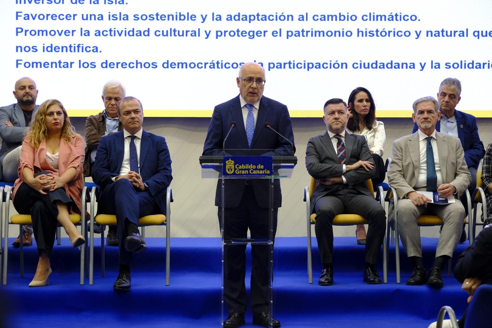 Presentación de los presupuestos de 2025, en imágenes