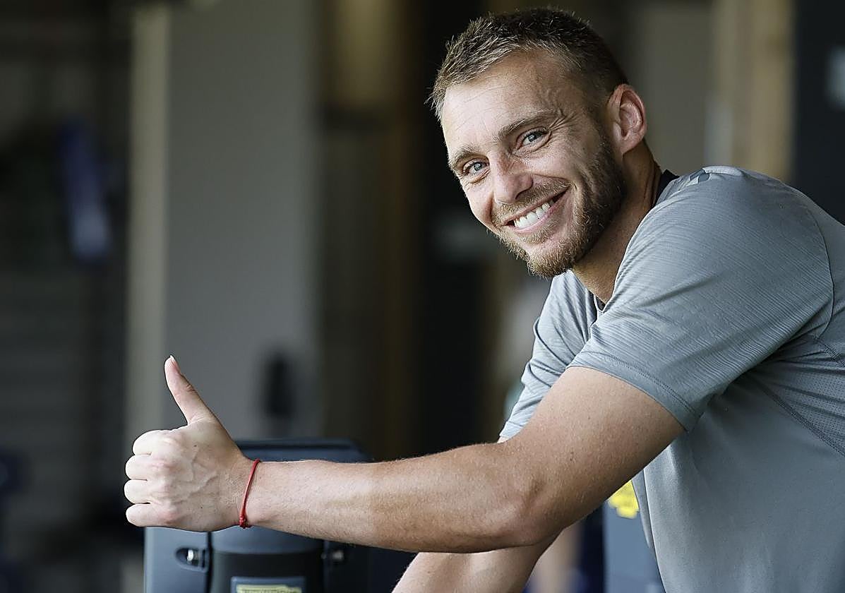 Cillessen, en una imagen facilitada este lunes por la UD en sus redes sociales.