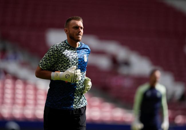 Cillessen ya se ha recuperado del golpe sufrido en la cabeza.