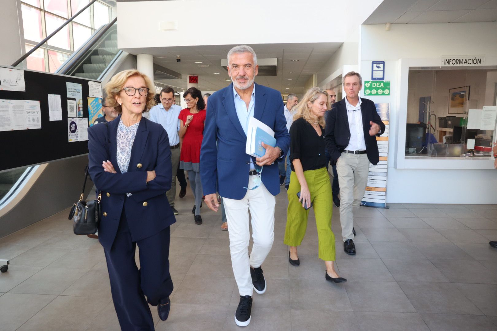 La candidatura de Lluís Serra al rectorado, en imágenes