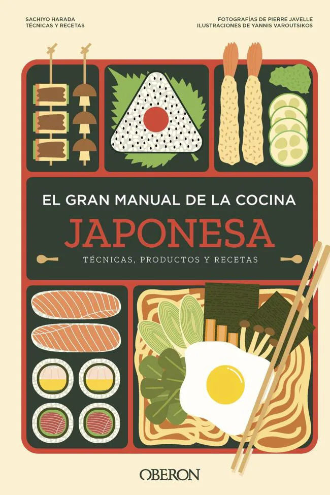 Portada de El Gran Manual de la Cocina Japonesa