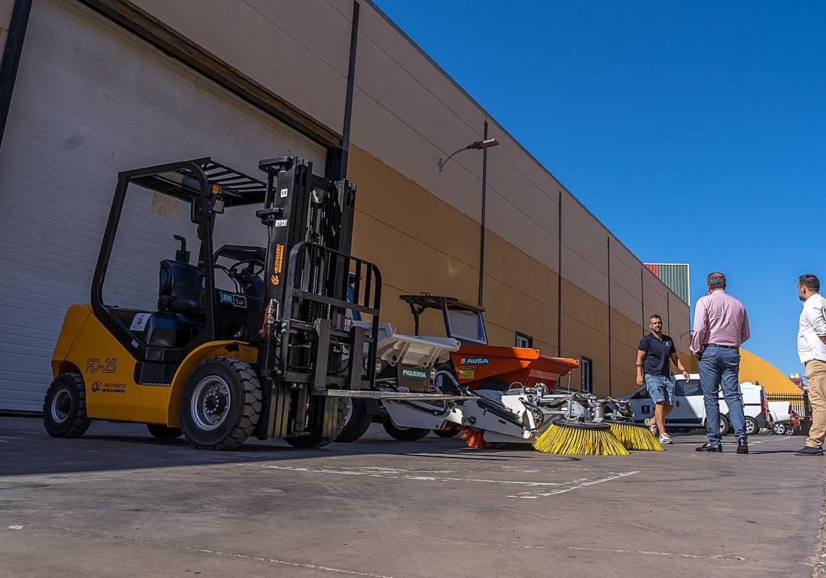 Nueva maquinaria adquirida por Santa Lucía.