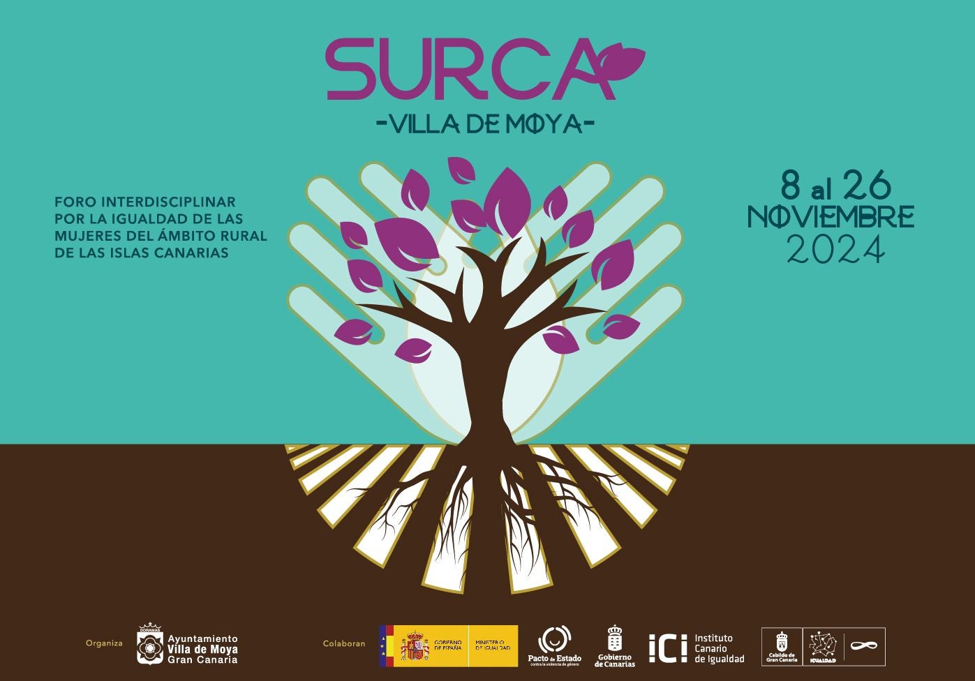 La Villa de Moya celebra 'SURCA' el foro interdisciplinar por la igualdad de las mujeres en el ámbito rural de Canarias