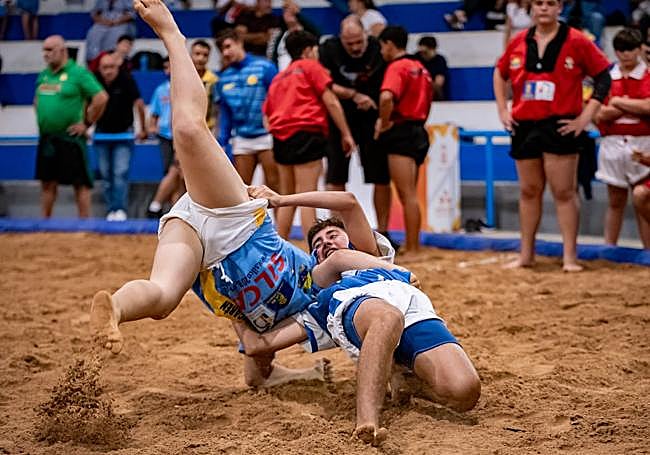 Los más pqueños dieron espectáculo.