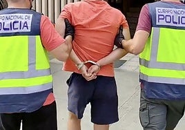 Imagen de la detención.