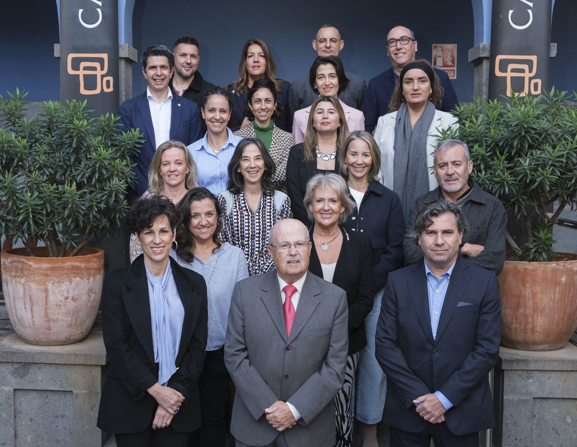 El equipo del Consorcio Casa África.