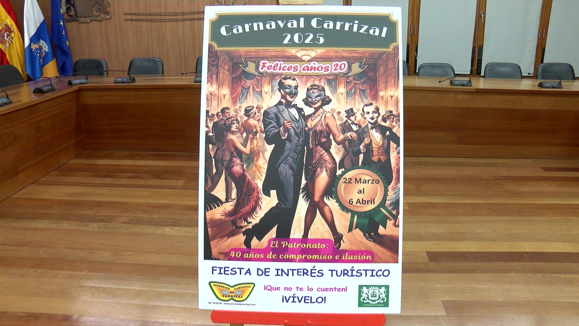 Cartel del Carnaval del Carrizal 2025.