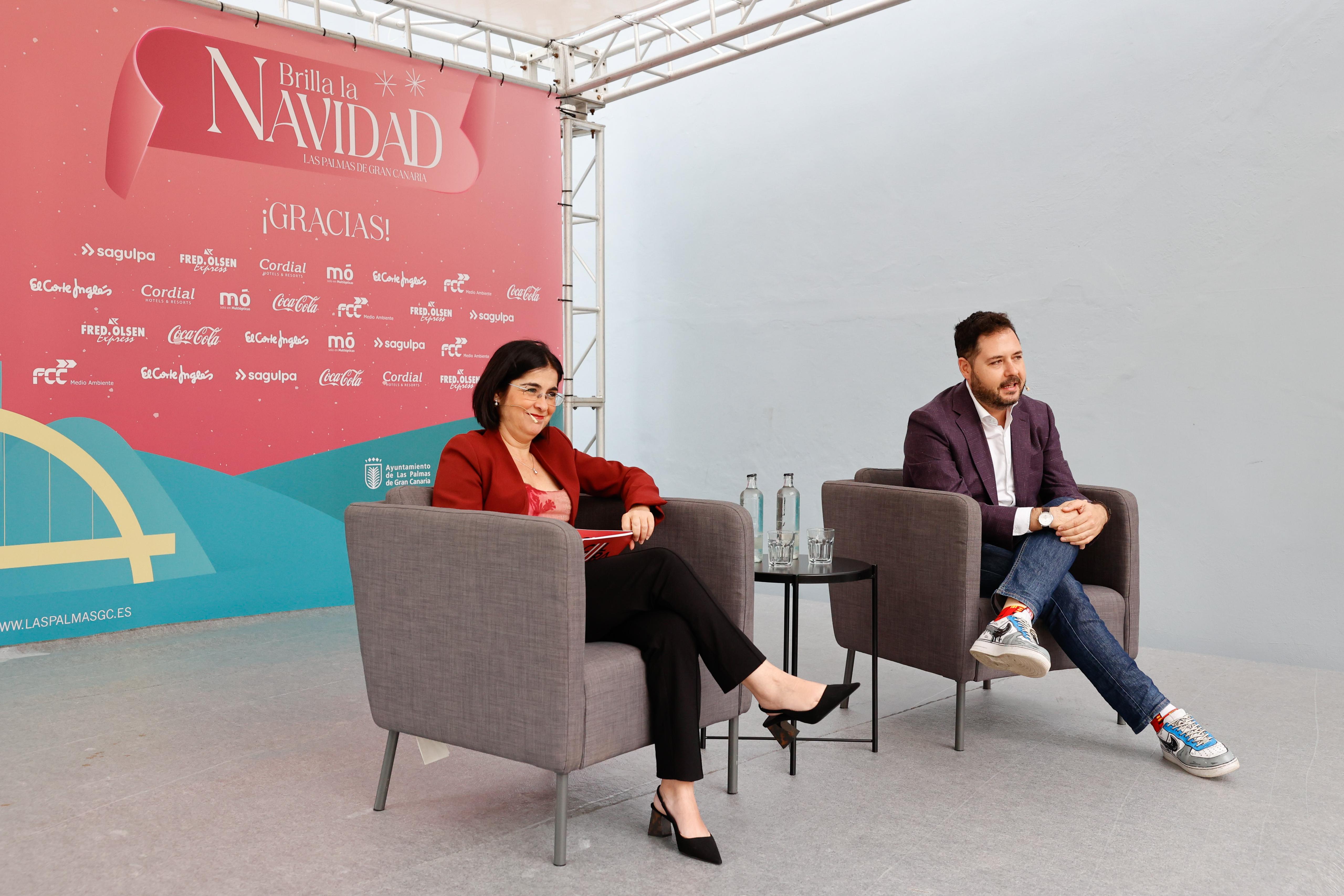 La presentación del programa de Navidad, en imágenes