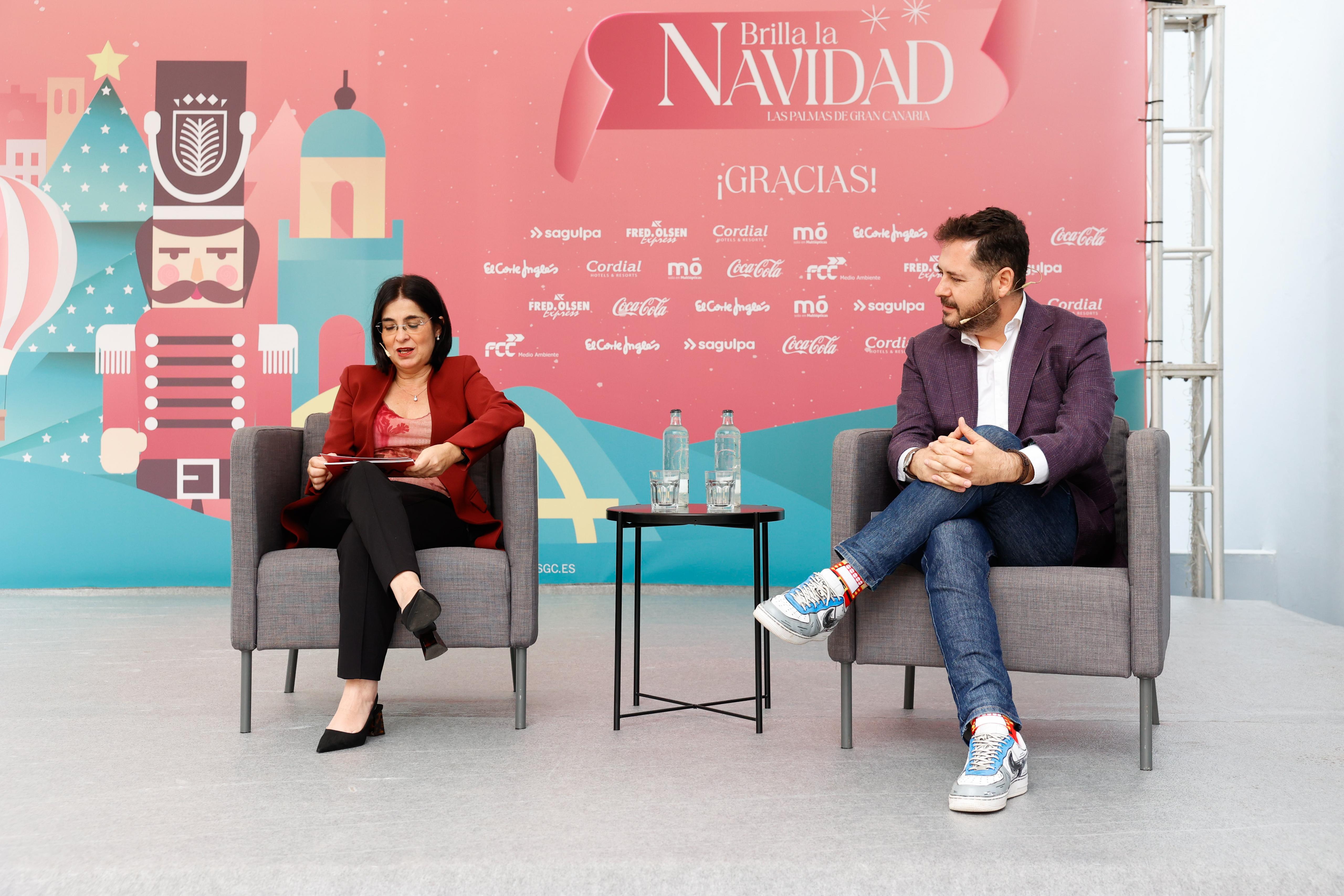 La presentación del programa de Navidad, en imágenes