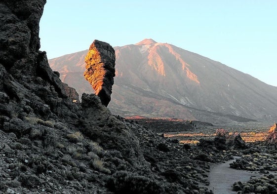 Foto de archivo del Teide.