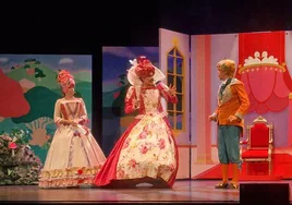 Una escena de esta ópera infantil.