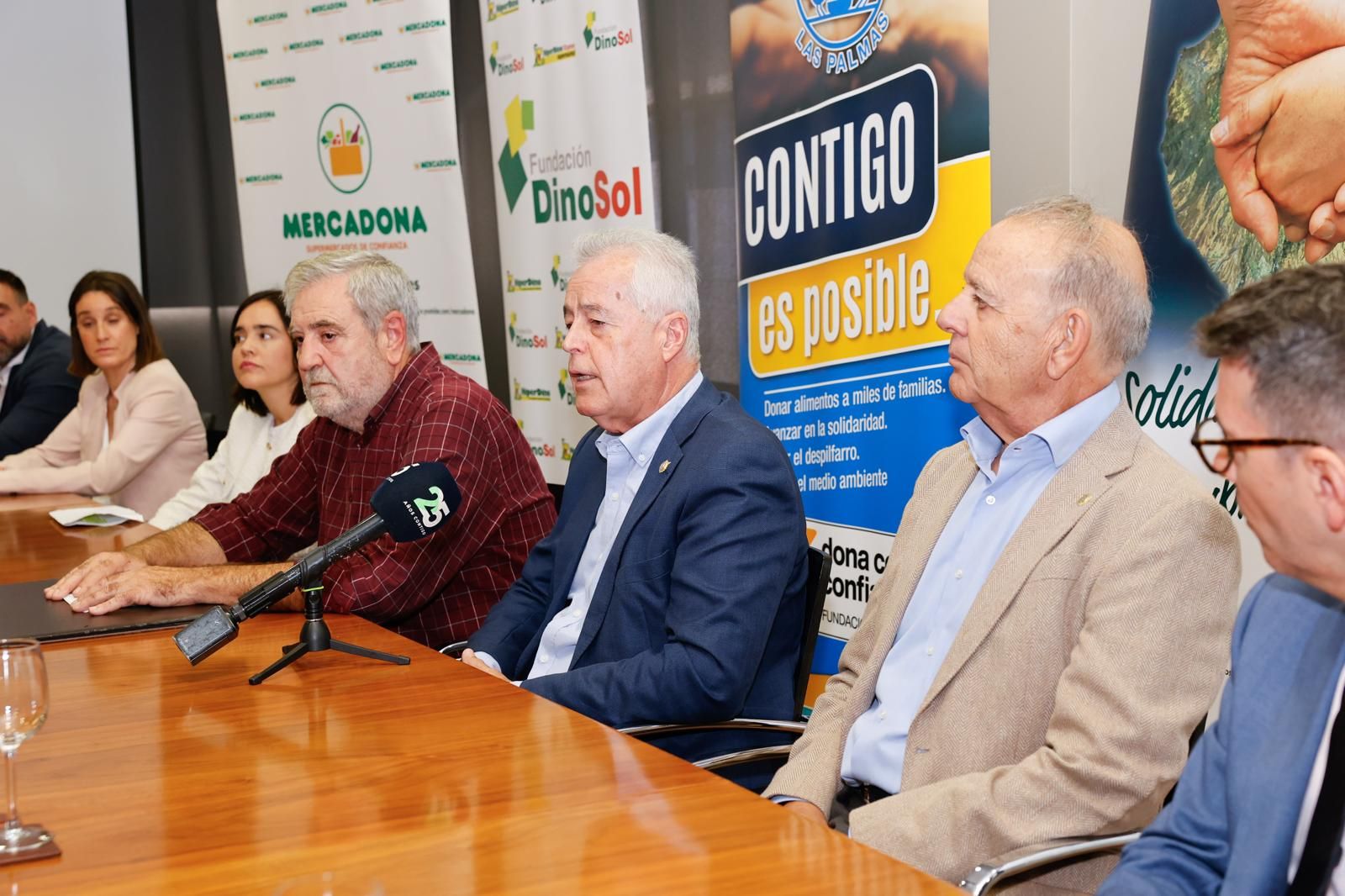 Las imágenes de la presentación de la campaña del Banco de Alimentos 2024